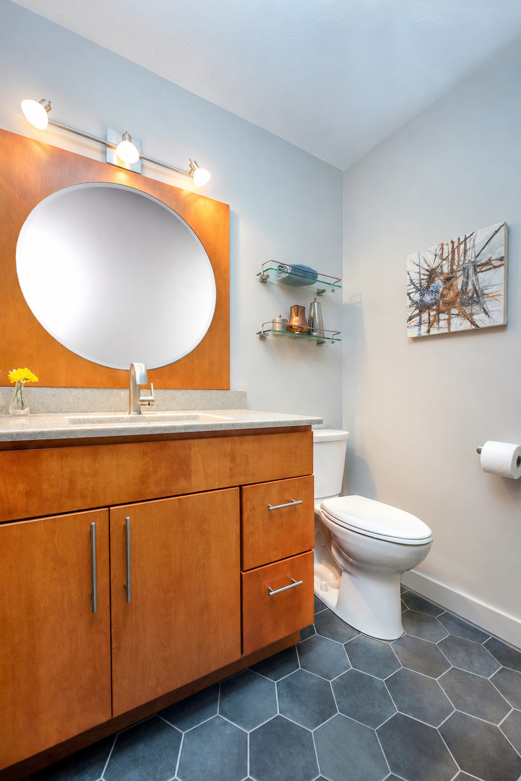 powder room remodel in columbus ohio